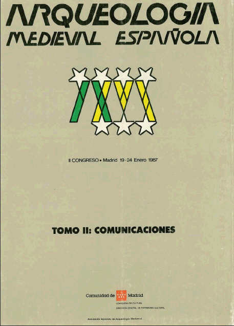 Cover of Spanish Medieval Archeology. Volume II communications