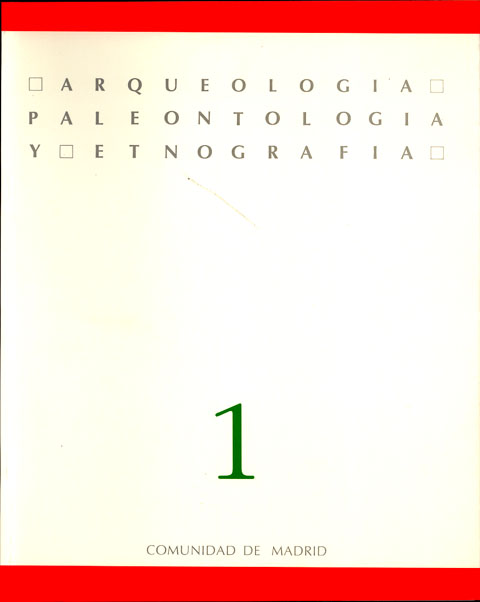 Portada de Arqueología, paleontología y etnografía. Vol. 1