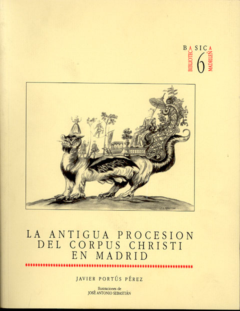 Portada de Antigua procesión del Corpus Christi en Madrid, La