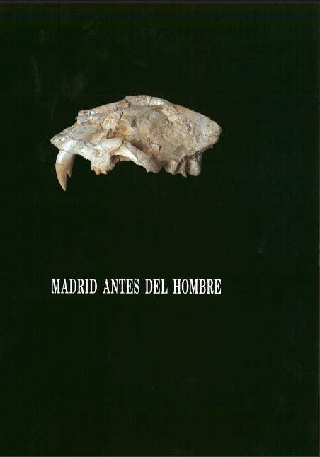 Portada de Madrid antes del hombre. Catálogo