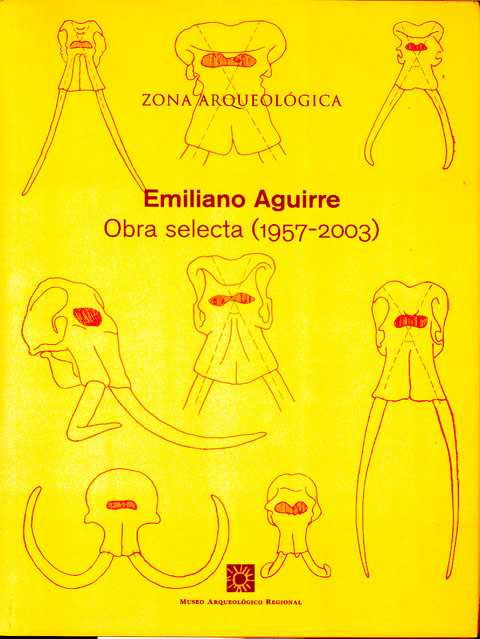 Portada de Zona Arqueológica 2 Obra Selecta de Emiliano Aguirre