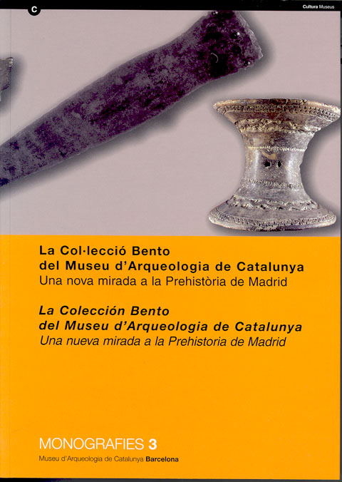 Portada de Una nueva mirada a la prehistoria de Madrid. La colección Bento del Museu dArqueologia de Catalunya