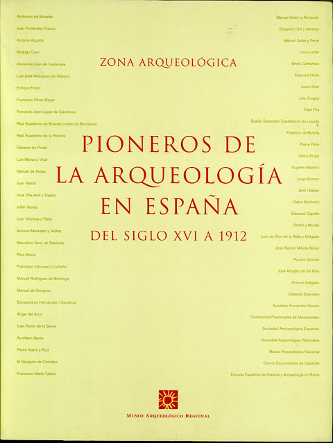Portada de Zona Arqueológica 3 Pioneros de la Arqueología en España