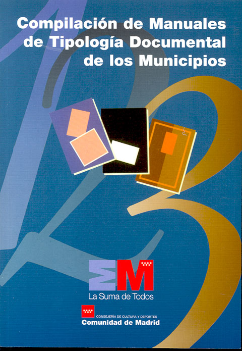 Portada de Compilación de Manuales de Tipología Documental de los Municipios