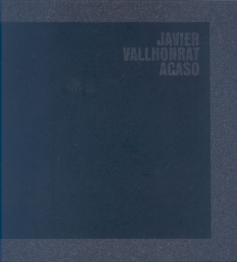 Portada de Javier Vallhonrat. Acaso