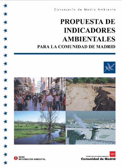 Portada de Propuesta de indicadores ambientales para la Comunidad de Madrid