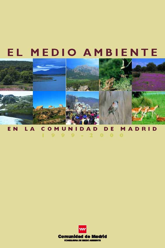 Portada de Medio Ambiente en la Comunidad de Madrid 1999-2000, El