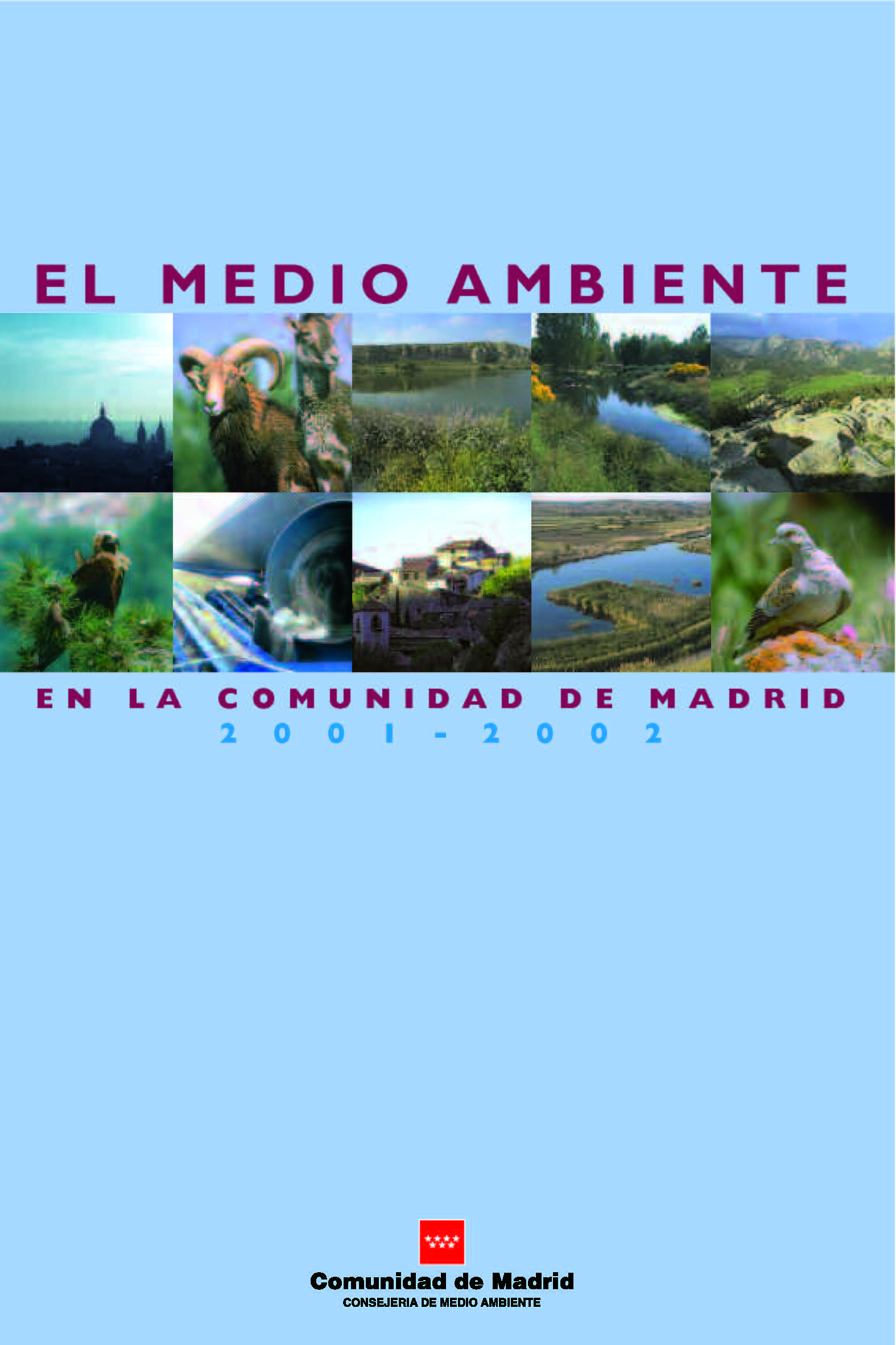Portada de Medio Ambiente en la Comunidad de Madrid 2001-2002, El