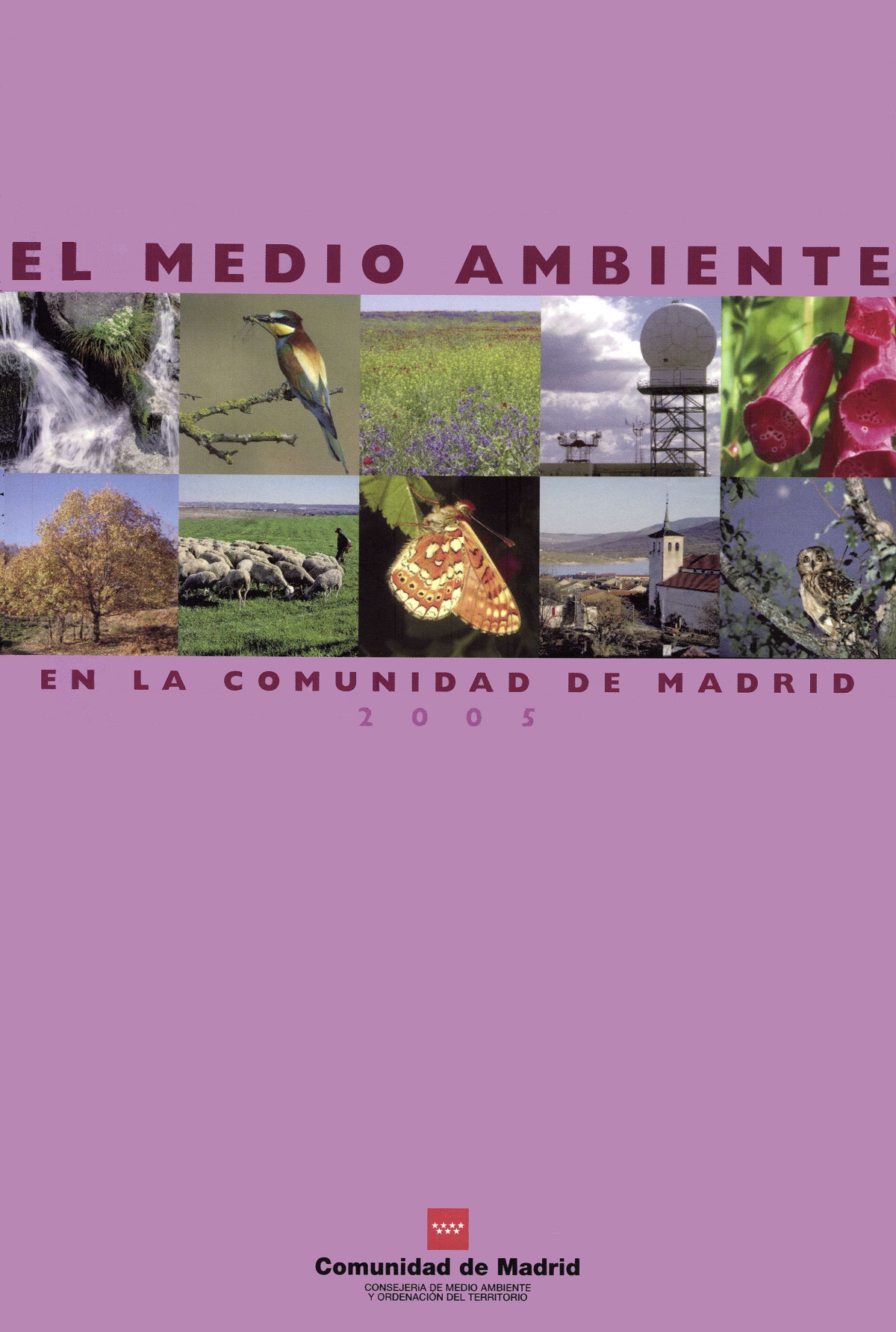 Portada de Medio Ambiente en la Comunidad de Madrid 2005, El