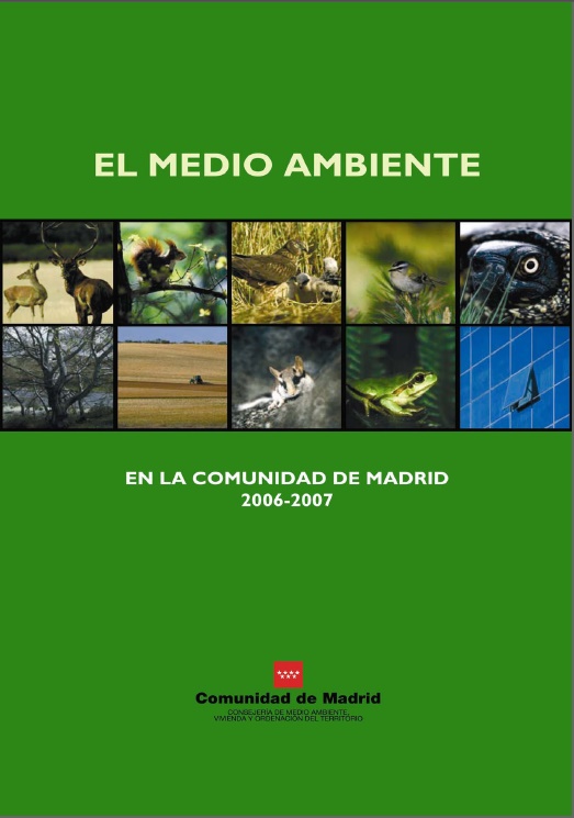 Portada de Medio Ambiente en la Comunidad de Madrid 2006, El