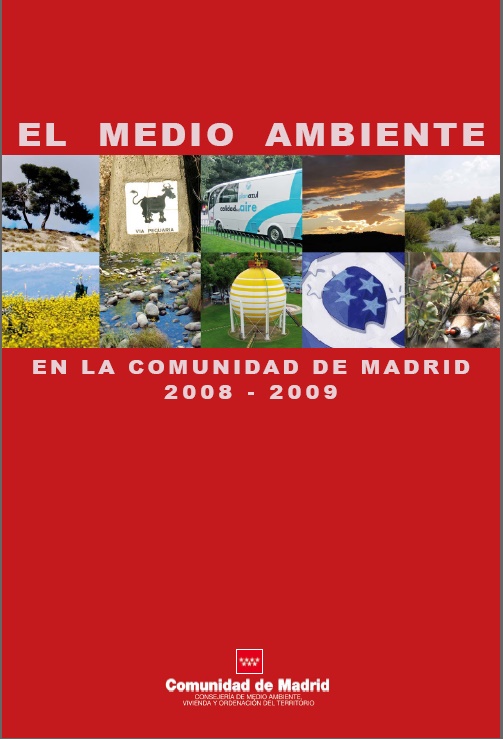 Portada de Medio Ambiente en la Comunidad de Madrid 2008-2009, El
