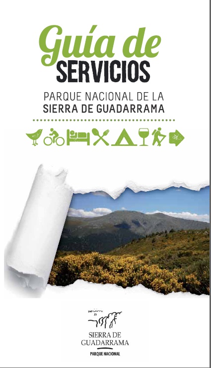 Portada de Guía de Servicios. Parque Nacional de la Sierra de Guadarrama