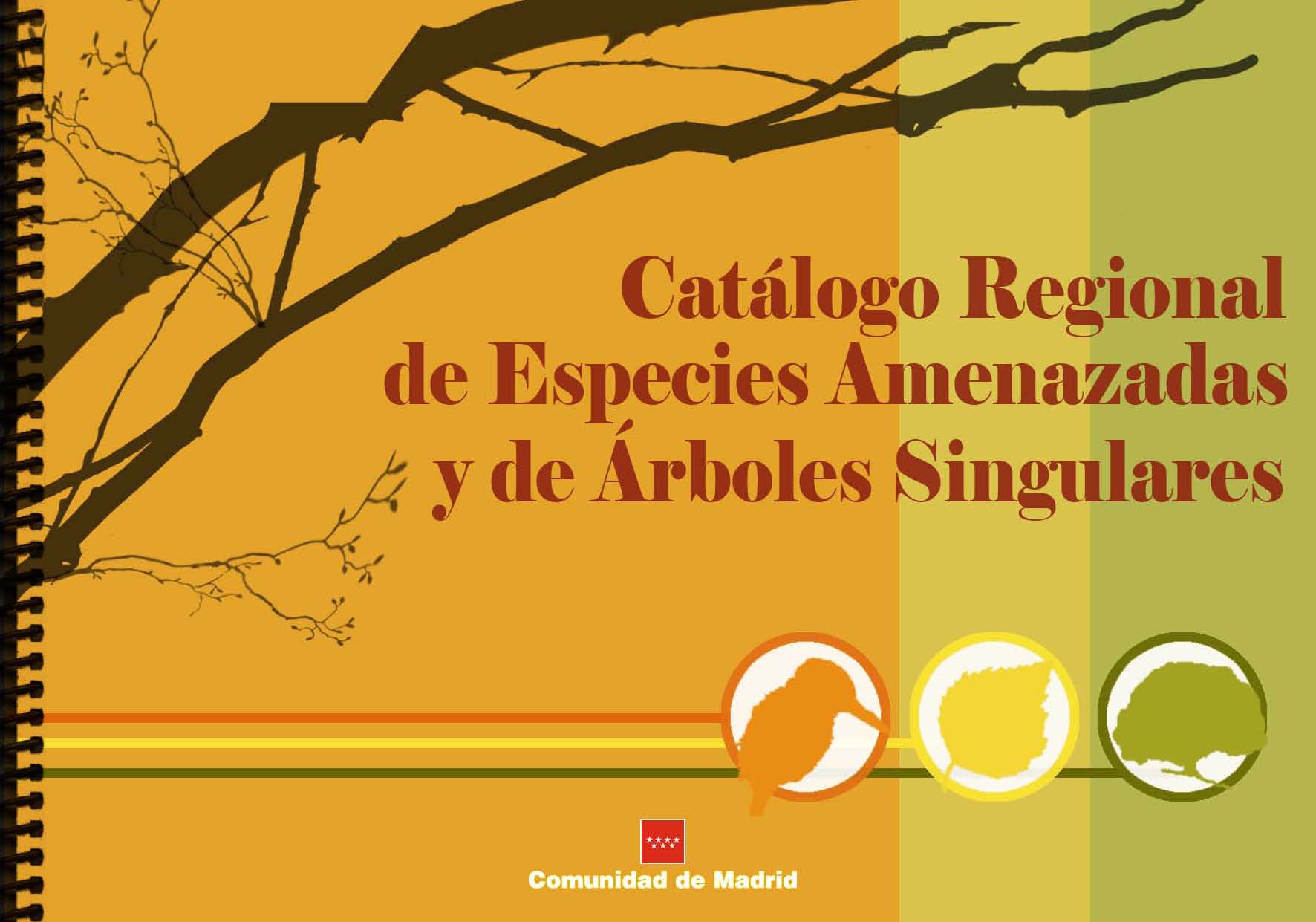 Portada de Catálogo Regional de Especies Amenazadas de Fauna y Flora Silvestres, y de Árboles Singulares. (PDF)