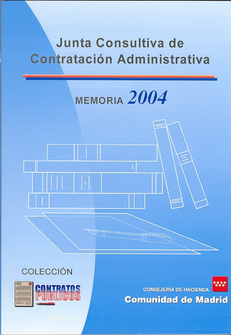 Portada de Junta Consultiva de Contratación Administrativa. Memoria 2004