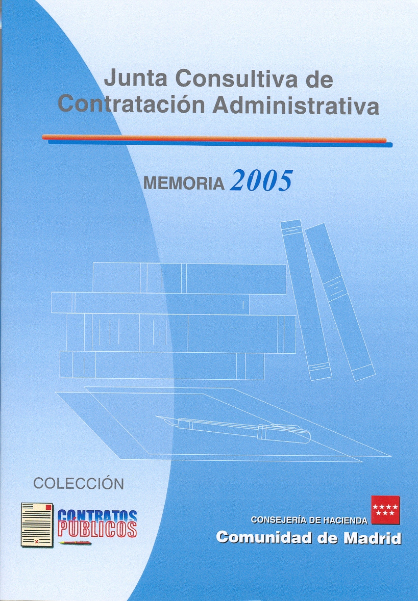 Portada de Junta Consultiva de Contratación Administrativa. Memoria 2005