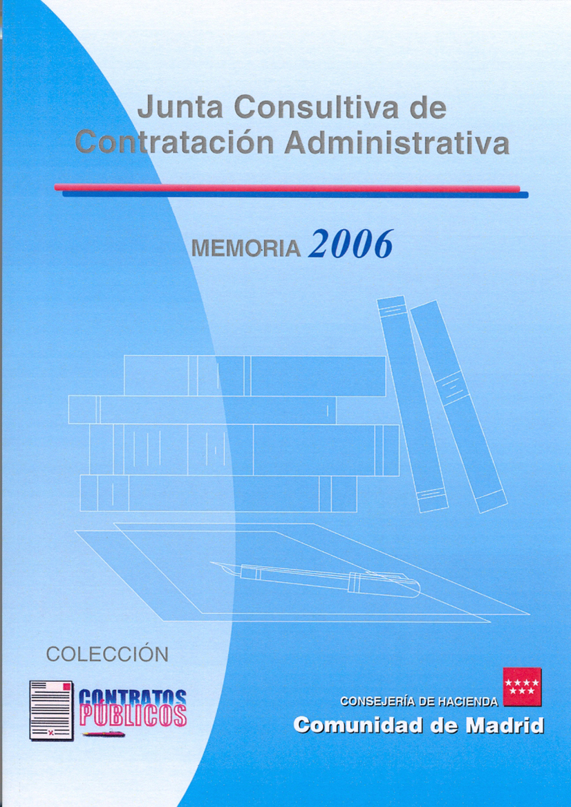 Portada de Junta Consultiva de Contratación Administrativa. Memoria 2006