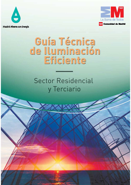 Portada de Guía técnica de iluminación eficiente sector residencial y terciario