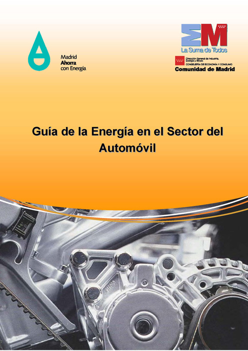 Portada de Guía de la energía en el sector del automóvil