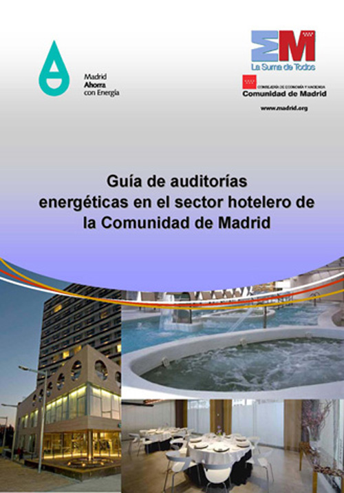 Portada de Guía de auditorías energéticas en el sector hotelero de la Comunidad de Madrid