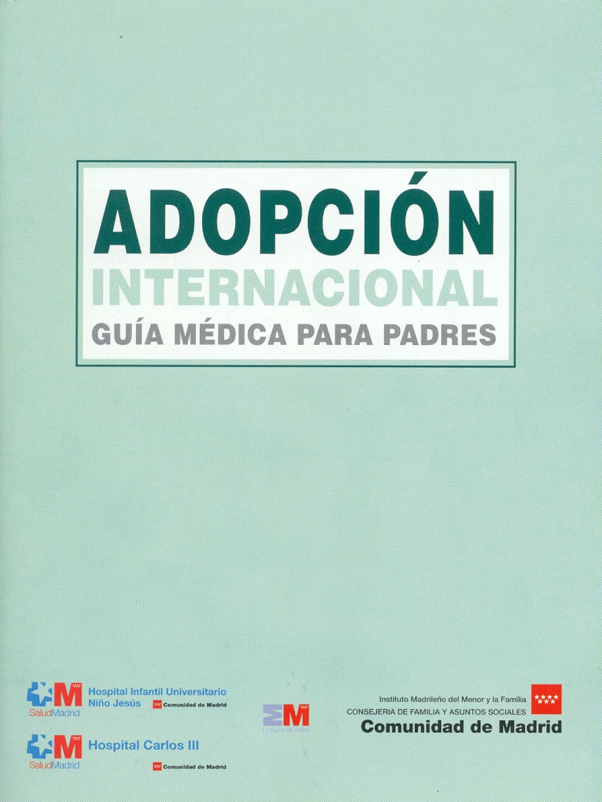 Portada de Adopción Internacional. Guía médica para padres