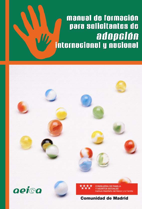 Portada de Manual de formación para solicitantes de adopción internacional y nacional