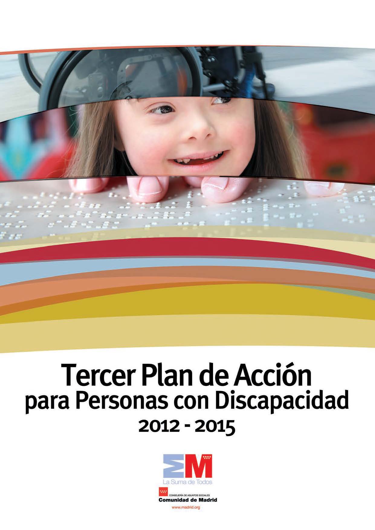 Portada de Tercer Plan de Acción para personas con discapacidad 2012-2015