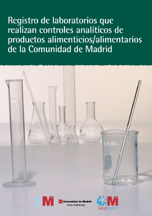 Portada de Registro de laboratorios que realizan controles analíticos de productos alimenticios/alimentarios de la Comunidad de Madrid