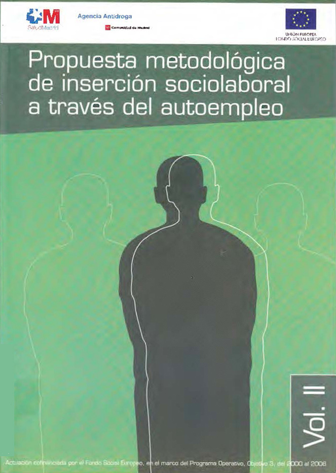 Portada de Volumen II Material Didáctico de Autoempleo e Inserción Laboral. Propuesta metodológica de inserción sociolaboral a través del autoempleo