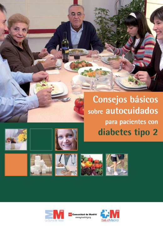 Portada de Consejos básicos sobre autocuidados para pacientes con Diabetes tipo II