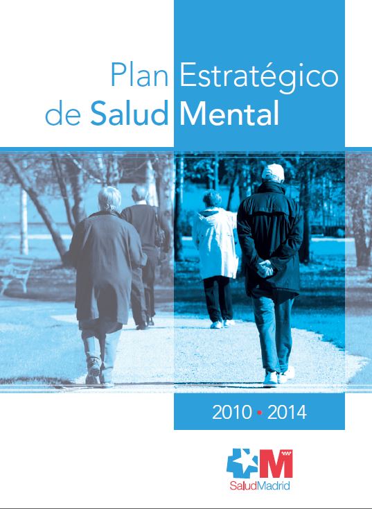 Portada de Plan Estratégico de Salud Mental 2010-2014