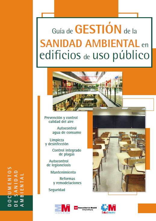 Portada de Guía de gestión de la sanidad ambiental en edificios de uso público