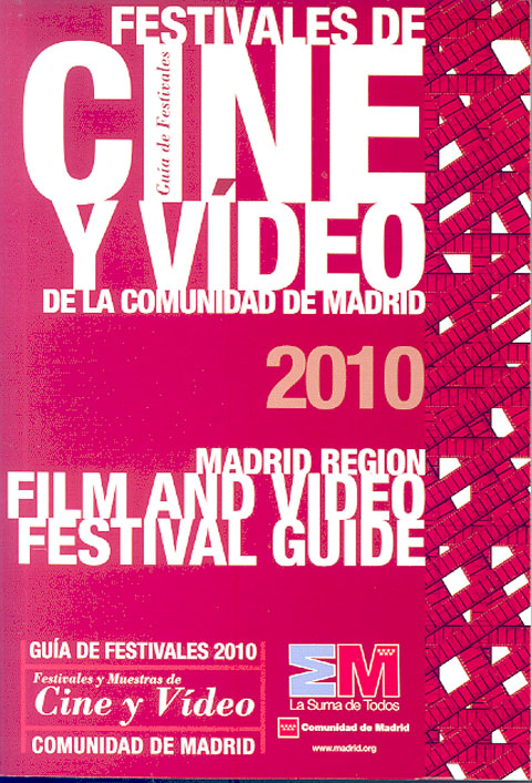 Portada de Guía de Festivales de Cine y Vídeo de la Comunidad de Madrid 2010