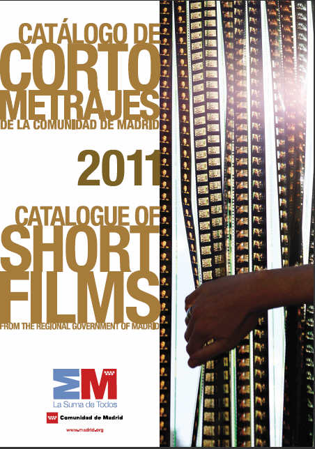 Portada de Catálogo de cortometrajes de la Comunidad de Madrid 2011