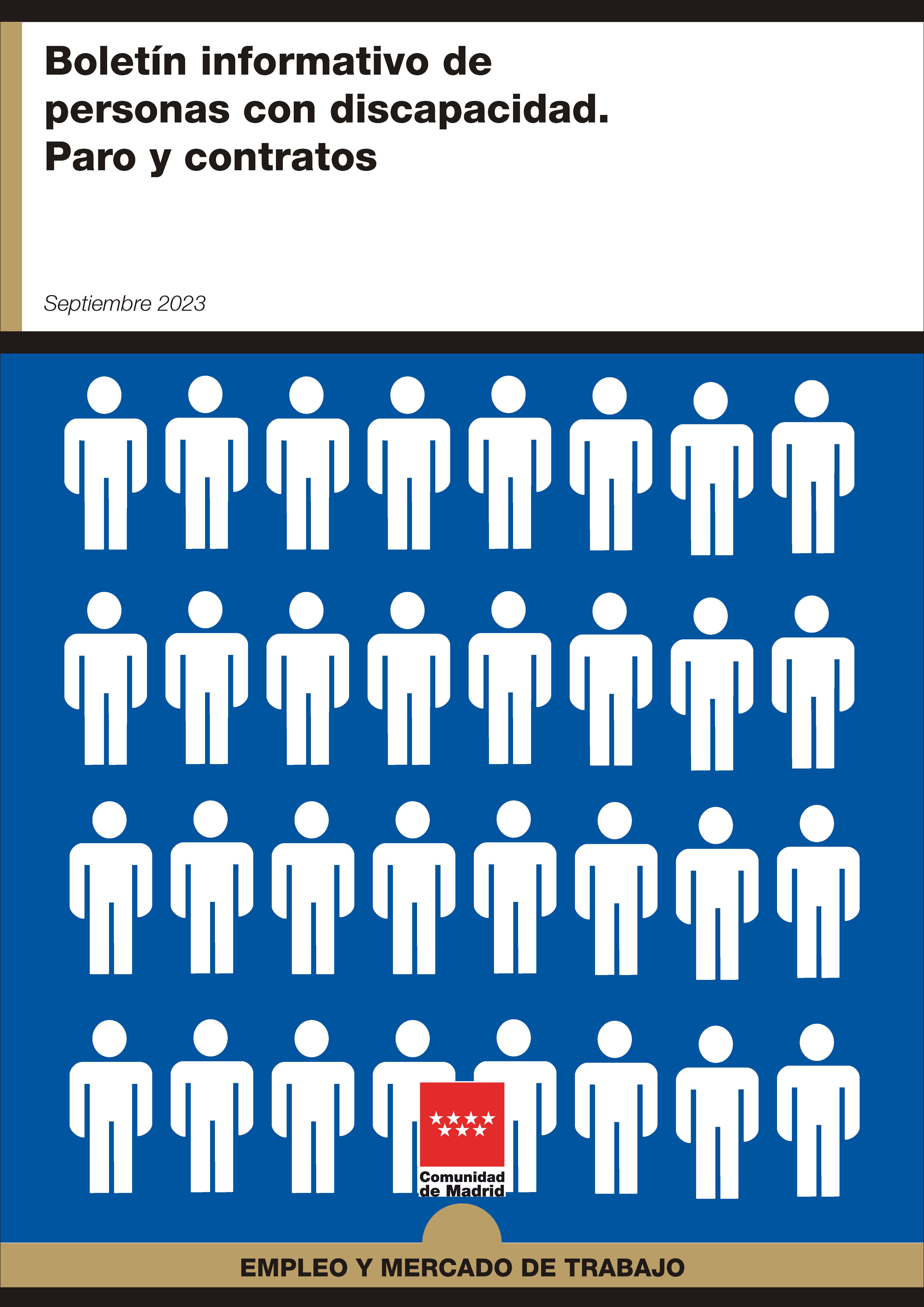 Cover of the newsletter for people with disabilities. Unemployment and Contracts (Periodic publication)