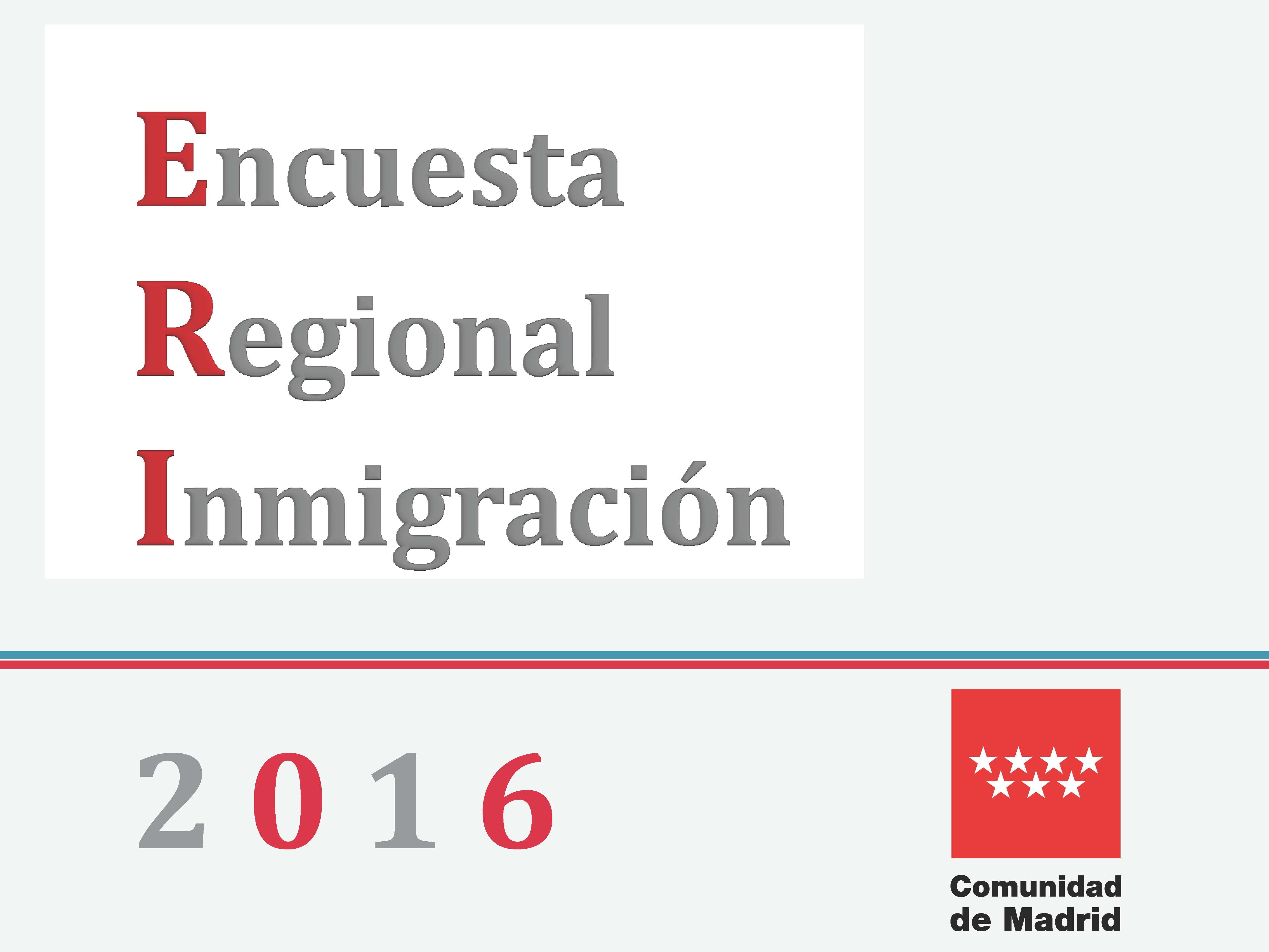 Portada de Encuesta Regional de Inmigración 2016