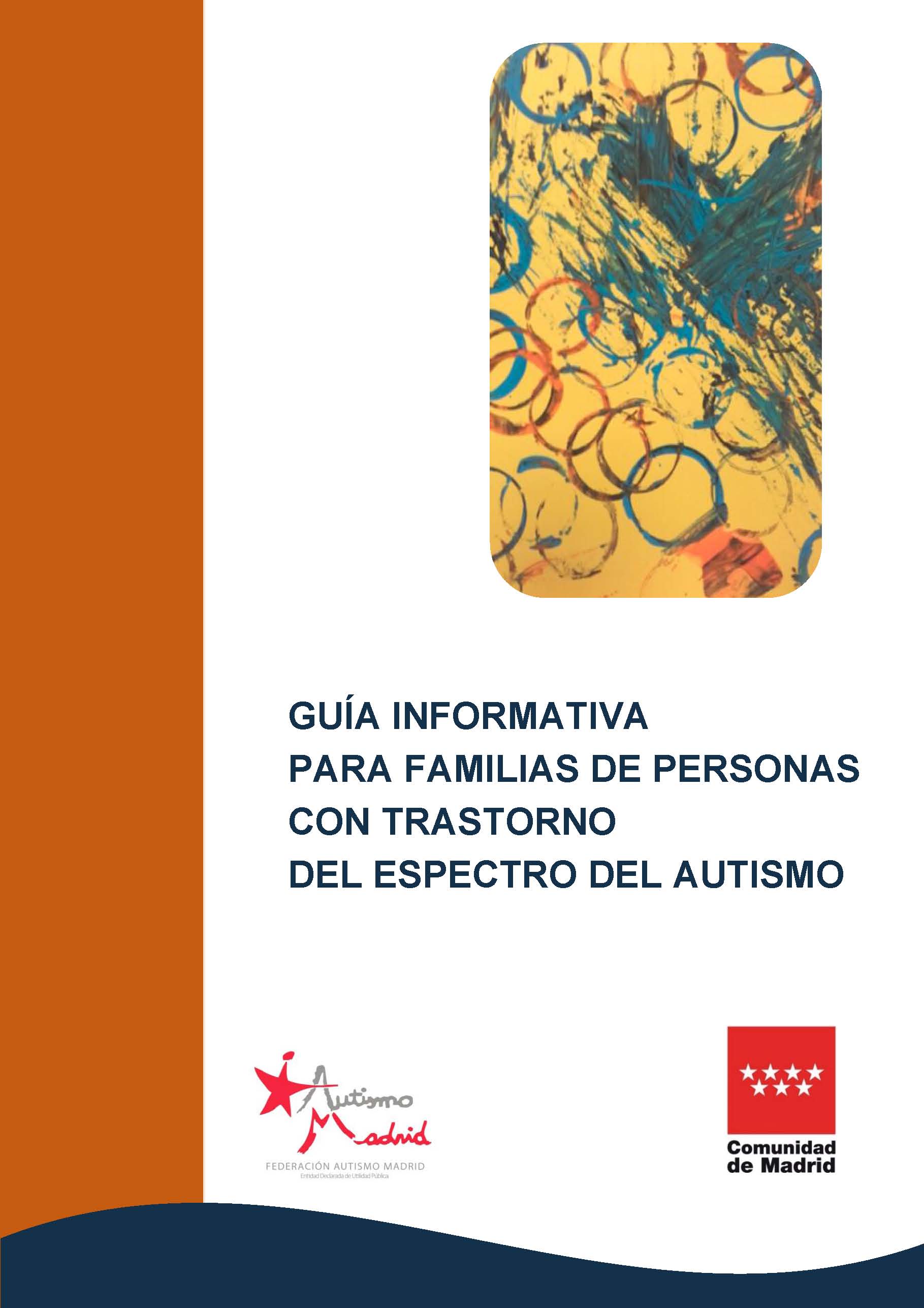 Portada de Guía informativa para familias de personas con trastorno del espectro del autismo