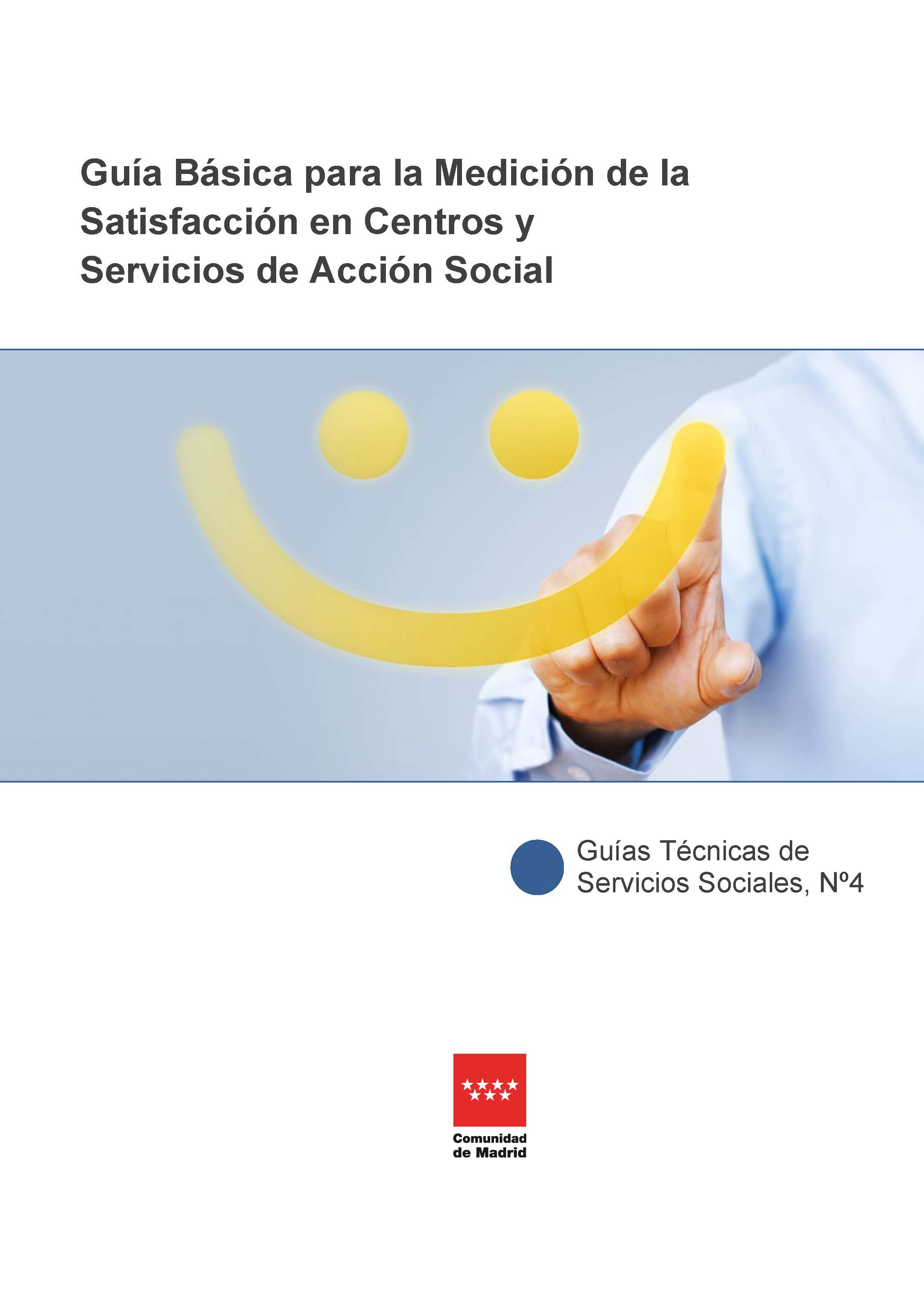 Portada de Guía básica para la medición de la satisfacción en centros y servicios de acción social