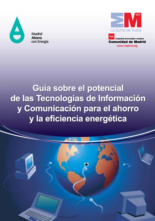 Portada de Guía sobre el potencial de las tecnologías de información y comunicación para el ahorro y la eficiencia energética
