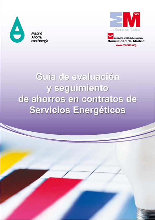 Portada de Guía de evaluación y seguimiento de ahorros en contratos de servicios energéticos