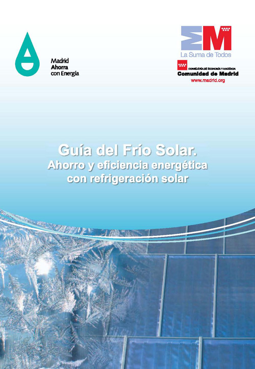 Portada de Guía del frío solar ahorro y eficiencia energética con refrigeración solar