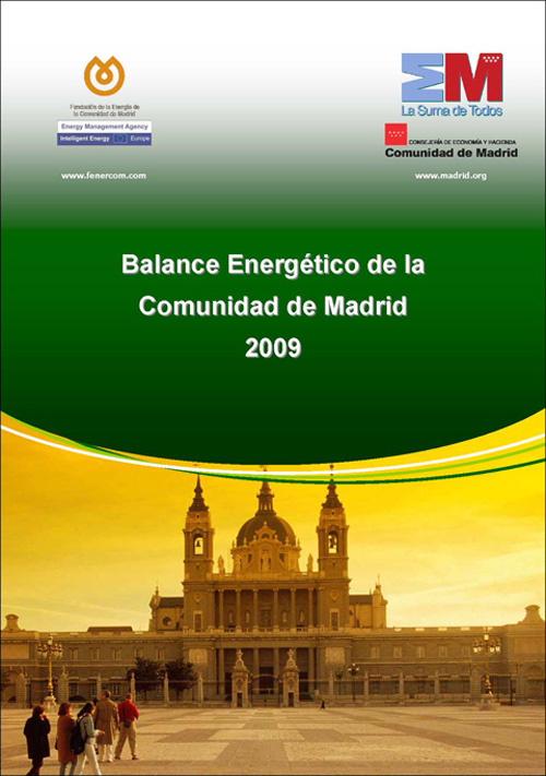Portada de Balance energético de la Comunidad de Madrid 2009