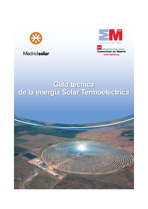 Portada de Guía técnica de la energía solar termoeléctrica