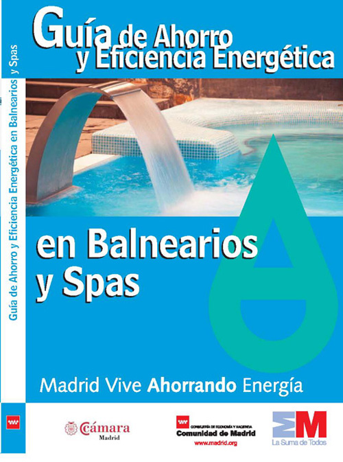 Portada de Guía de ahorro y eficiencia energética en balnearios y spas