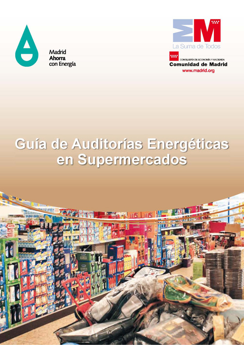 Portada de Guía de auditorías energéticas en supermercados