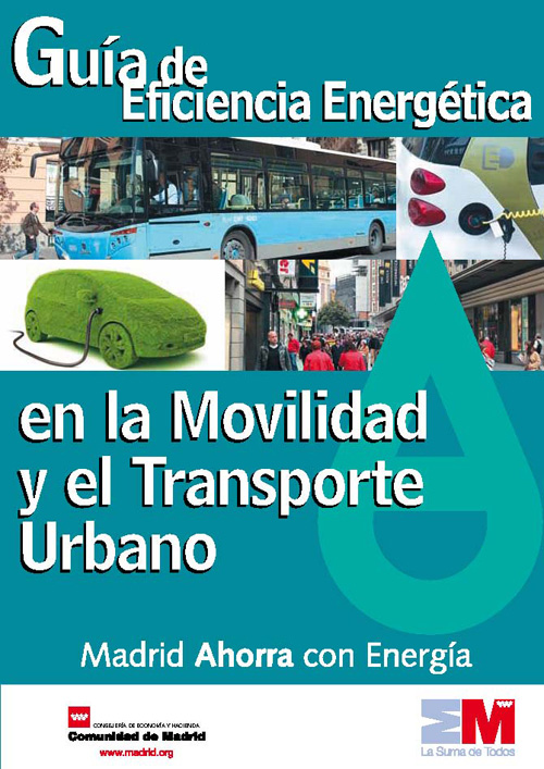 Portada de Guía de eficiencia energética en la movilidad y el transporte urbano