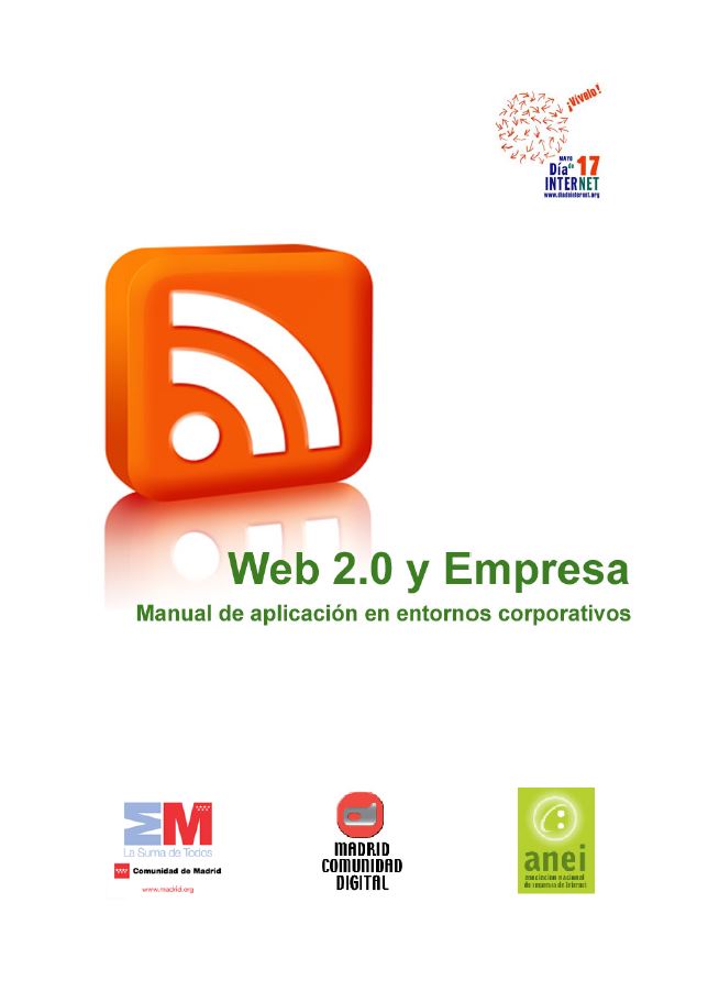 Portada de Web 2.0 y Empresa. Manual de aplicación en entornos corporativos