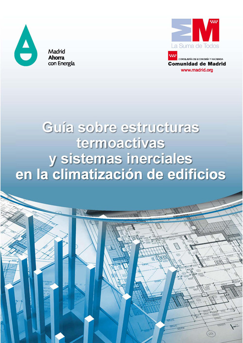 Portada de Guía sobre estructuras termoactivas y sistemas inerciales en la climatización de edificios