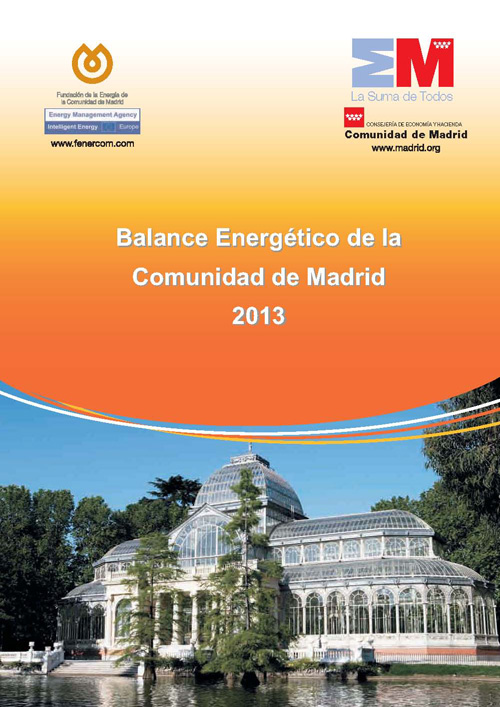Portada de Balance energético de la Comunidad de Madrid 2013