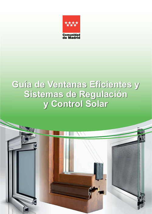 Portada de Guía de ventanas eficientes y sistemas de regulación y control solar 