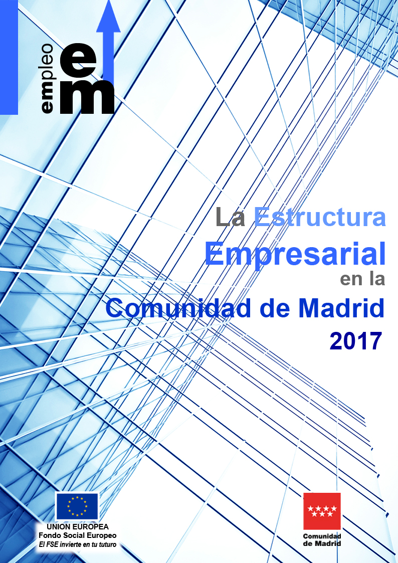 Portada de La Estructura Empresarial en la Comunidad de Madrid